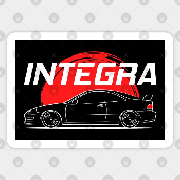 JDM Integra R Sticker by GoldenTuners